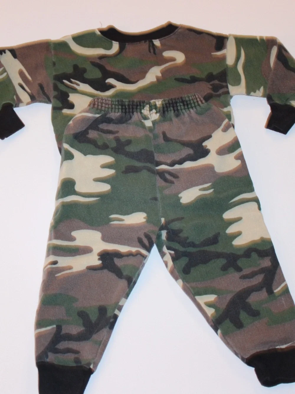 Vintage Y2K Garanimals Woodland Camo 2T Outfit Set